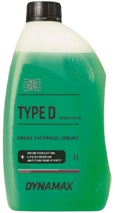 Antigel Concentrat DYNAMAX Tip D - Verde, 1 Litru